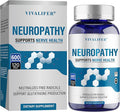 Nerve Savior for Neuropathy 120 Capsules with 600mg Alpha Lipoic Acid Benfotiamine &amp B12 for Discomfort in Feet Hands Legs Back &amp Neck