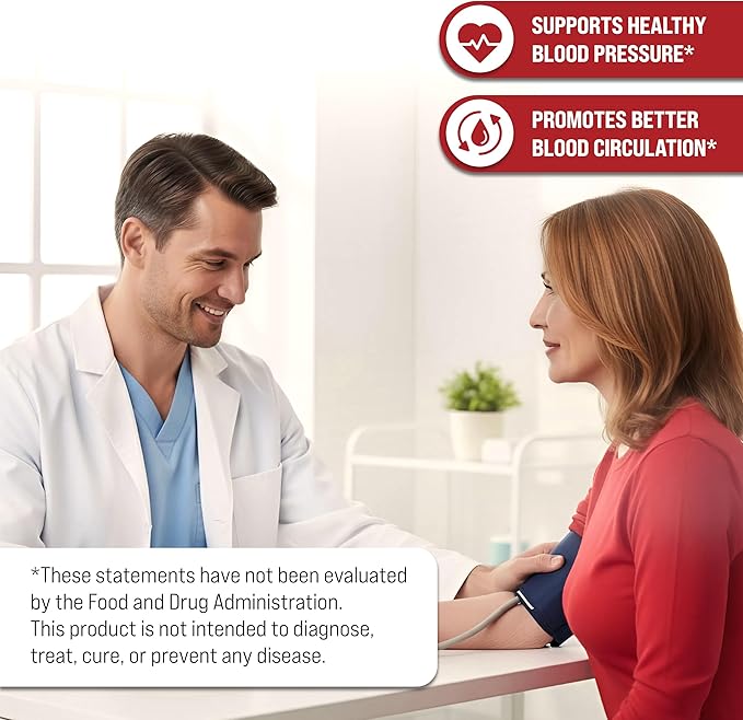Beet Root Capsules with Grape Seed &amp CoQ10 - Blood Pressure Support Supplement - Nitric Oxide Booster - Super Beets Supplement for Heart Energy Circulation - 180 Vegan Capsules Non GMO