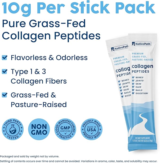 NativePath Collagen Stick Packs and Collagen 56 Bundle