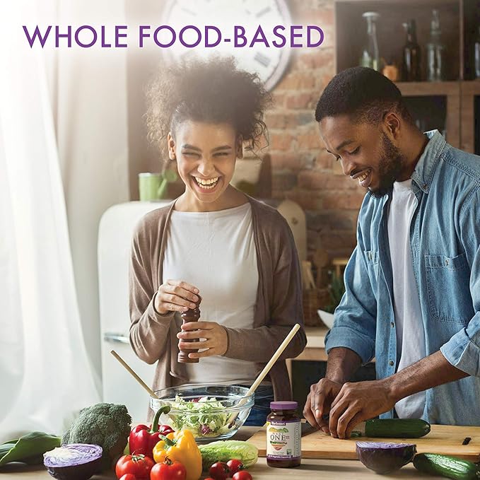 Bluebonnet Nutrition Maxi One (Iron-Free) Whole Food Multiple Enzymes Energy Vitality Gluten Soy &amp Green Free Kosher Vegetarian Friendly Non-GMO 90 Count