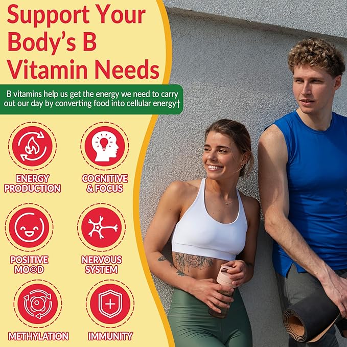 NEVISS Vitamin B Complex Gummies + Zinc Gummies