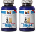 Cats Joints - Premium Omega 3 - for Cats Formula - Overall Health and Well Being - cat Omega 3 Supplement - 360 Softgels (2 Bottle)