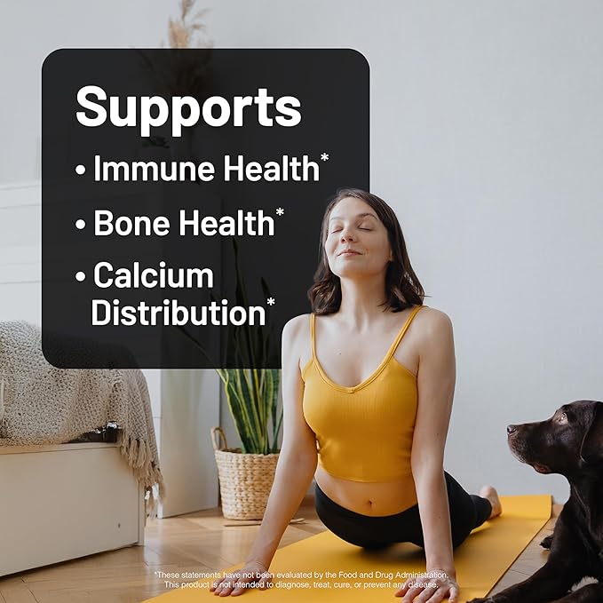 NatureWise Vegan Vitamin D3 + K2 - Natural D3 5000IU + Natural Vitamin K2 100mcg - Bone Support - High Absorption with Organic Cold-Pressed Olive Oil - Non-GMO