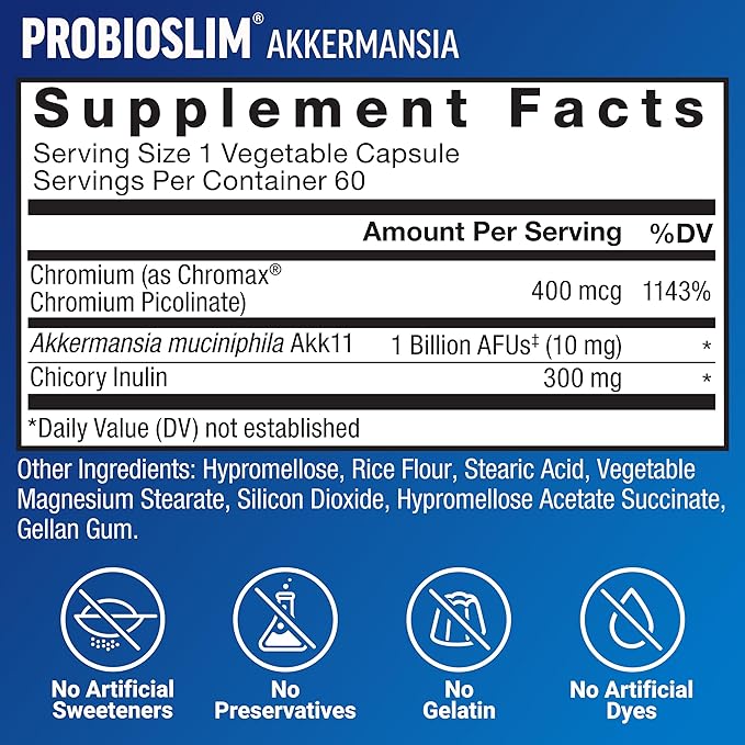 Force Factor ProbioSlim Akkermansia Probiotics &amp Postbiotics 60 Capsules Ultimate Magnesium Glycinate Powder 300mg Chelated Magnesium Bisglycinate High Absorption Raspberry Lemon 30 Servings