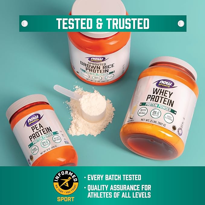 NOW Foods Sports Nutrition Egg White Protein 20 g With BCAAs Creamy Chocolate Powder 1.5-Pound