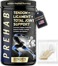 Tendon + Ligament + Total Joint Support | #1 Joint Supplement for Athletes | 40 Ingredient Super Complex | Glucosamine Chondroitin MSM Turmeric | Premium Tendon Ligament Joint Supplement