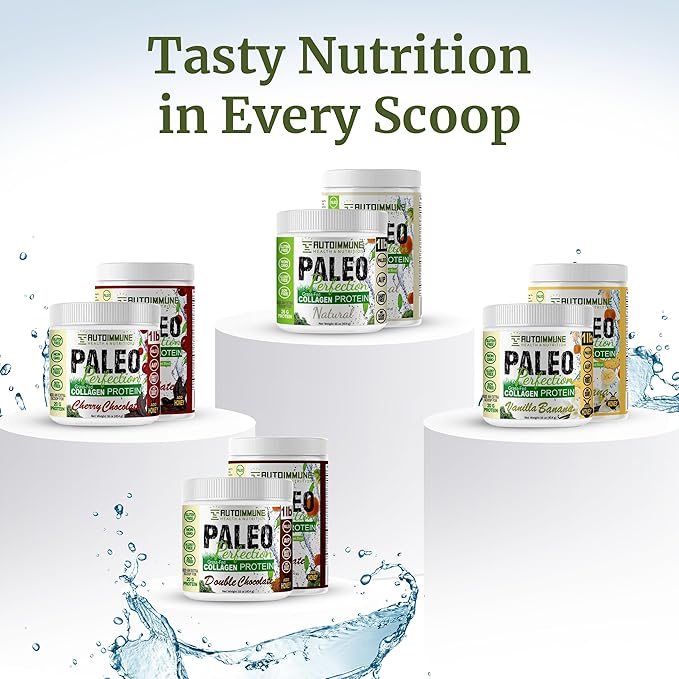 Collagen Protein Powder Without Stevia - Non GMO Collagen Powder for Women with Carrot Broccoli Apple Fiber - Paleo Keto 300g Grass Fed Beef Protein Powder &amp Superfood Blend by Autoimmune