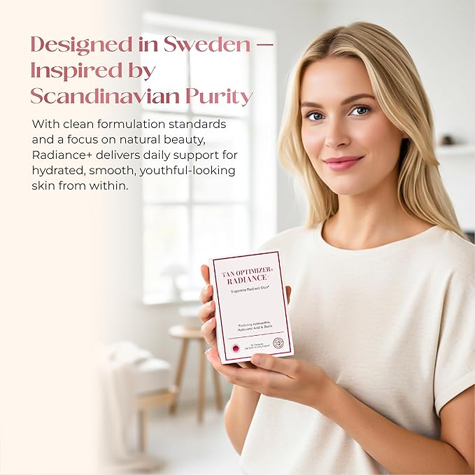 Tan Optimizer Radiance+ Advanced Skin Firmness &amp Luminosity Beauty-From-Within Supplement | 3×10 Blister Packs