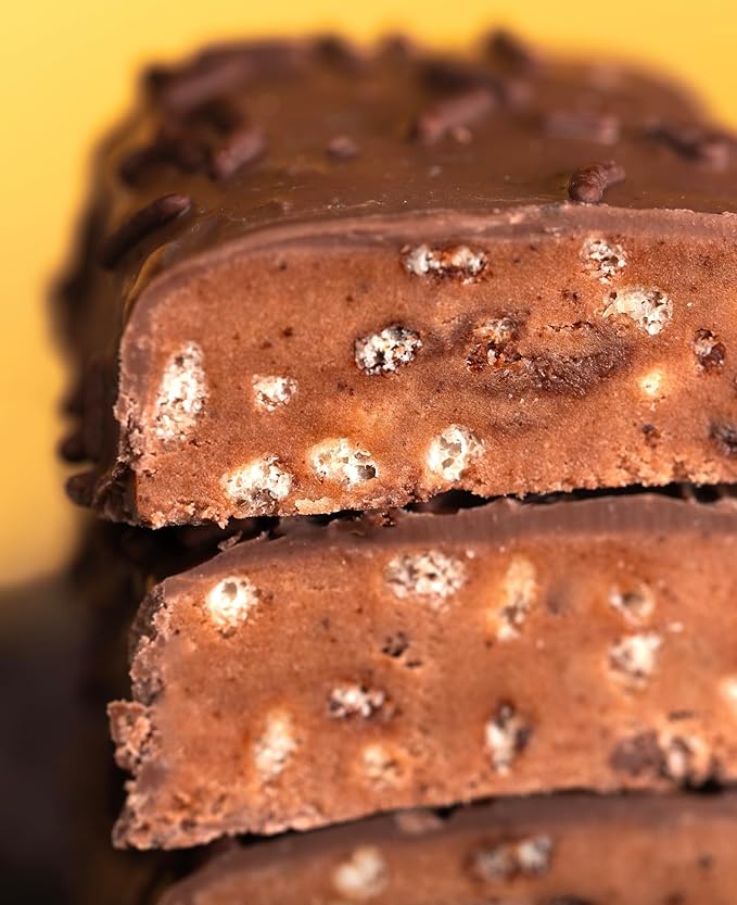 Anabar Protein Bar Triple Chocolate Wasted The Protein-Packed Candy Bar No Sugar Alcohols High Protein Amazingly Delicious 20 Grams of Protein (12 Bars Triple Chocolate Wasted)