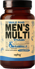 Multivitamin for Men - Daily Men’s Multivitamin - Methylated B Complex with Whole Food Ingredients Vitamin B12 Folate A C D3 E K2 Organic Fruits &amp Vegetables - Vegan Non-GMO - 60 Caps