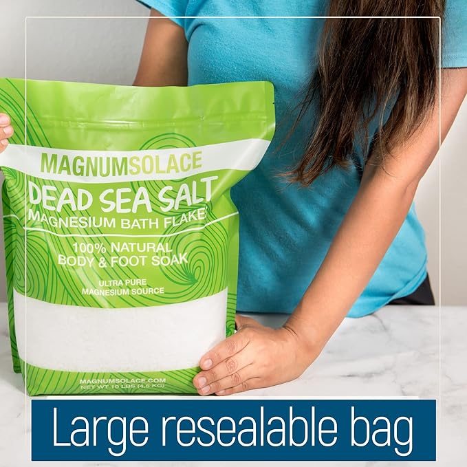 Pure Magnesium Flakes &amp Cream (2 Item Bundle)