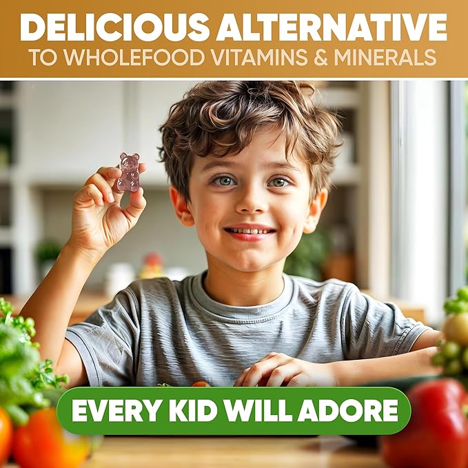 Height Growth Increase Vitamin Gummies Calcium Magnesium Zinc Ashwagandha Glucosamine Grow Tall Supplement Multivitamin for Kids Teens Adults