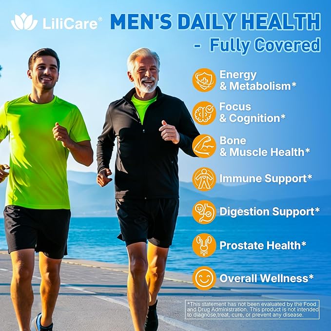 Methylated Multivitamin for Men Gummies Methylated B Complex D3 K2 Zinc Magnesium Whole Food Algae Omega 3 60 Count