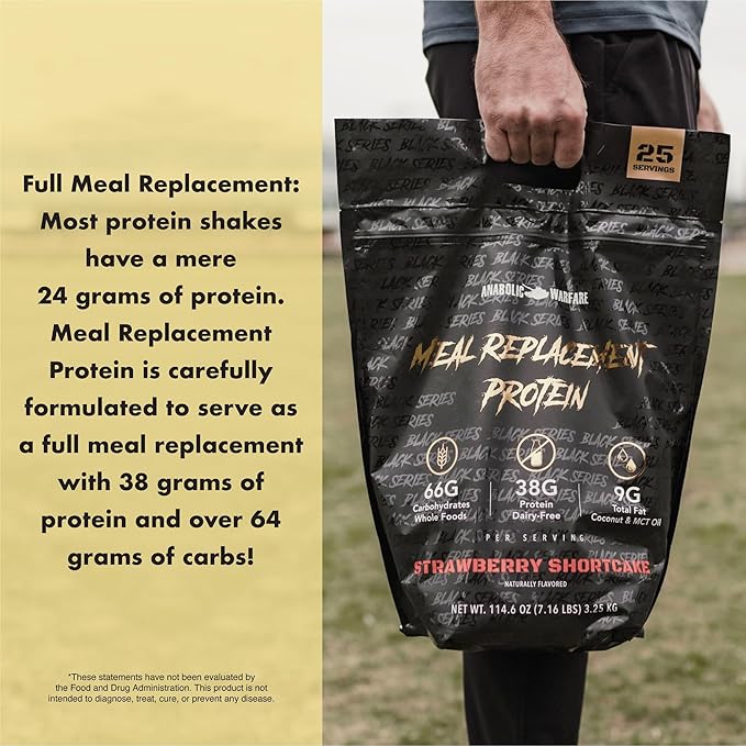 Meal Replacement Protein Whole Food Meal Replacement Protein Shake Strawberry Shortcake 25 Servings
