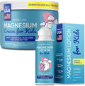DOODLE HOG Magnesium Lotion for Kids Bundle - Unscented Cream and Lotion with Calendula Aloe Vera Shea Butter Chamomile - Topical Magnesium Cream for Sleep - USA Made