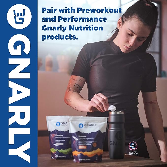 Gnarly Nutrition Vegan Plant Protein – Chocolate Vegan Protein Powder NSF Sport Certified – Meal Replacement Daily Nutritional Boost – Lactose Free Powder – Chocolate 28.2 oz