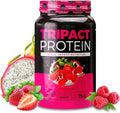 Nutrology TRIPACT Protein Powder - 7-in-1 Meal Replacement Shake with Grass Fed Whey Protein Powder Pea Rice Greens for Muscle Recovery &amp Immunity Superberry Flavor 40 Servings