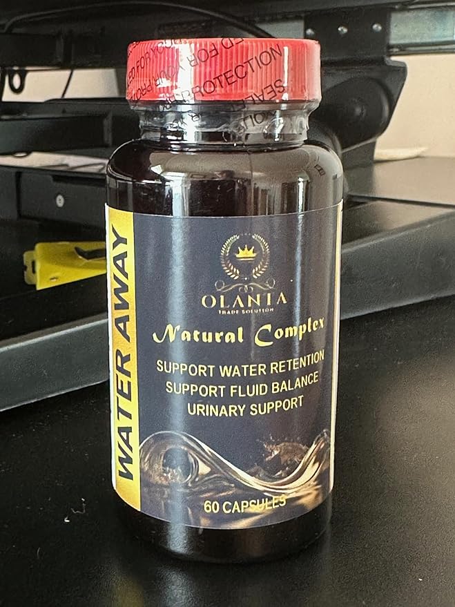 Water Away Complex - Herbal diuretics for Water Retention Milk Thistle Cranberry Pomegranate Natural Supplement for Water Retention Kidney Support - 1 Bottle