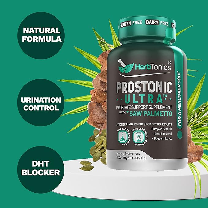 Liver Cleanse Detox &amp Repair Formula with Milk Thistle - Artichoke and Herbs Liver Health Support Supplement - Prostate Support Supplement for Men's Health | with Saw Palmetto &amp Less Urination
