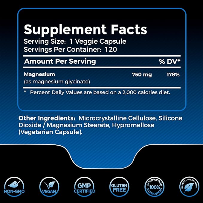 Berberine Supplement 1500mg - Liposomal Berberine with Ceylon Cinnamon │ Magnesium Glycinate Capsules - 750mg - Magnesium Supplement High Absorption Supplement | Bundle