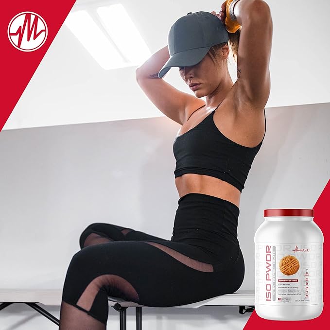 Metabolic Nutrition Whey Protein Isolate ISO PWDR Chocolate Cupcake 3.04lb 23 Servings 26g Protein Fast Digesting Zero Carbs Delicious Flavor Very Low Carbs &amp Fat Zero Lactose