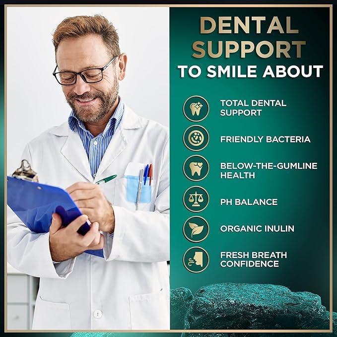 6-PACK Oral Probiotics for Teeth Bad Breath Gum Health - 3bn CFU K12 Lactobacillus Salivarius Acidophilus Casei Dental Probiotic in a Travel Tin - 270 Fresh Breath Mint Dental Probiotics Pills