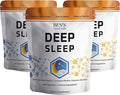Ben's Natural Health Deep Sleep Support Supplement with Melatonin Ashwagandha L-Theanine Chamomile and Lavender 60 Capsules 3 Pack