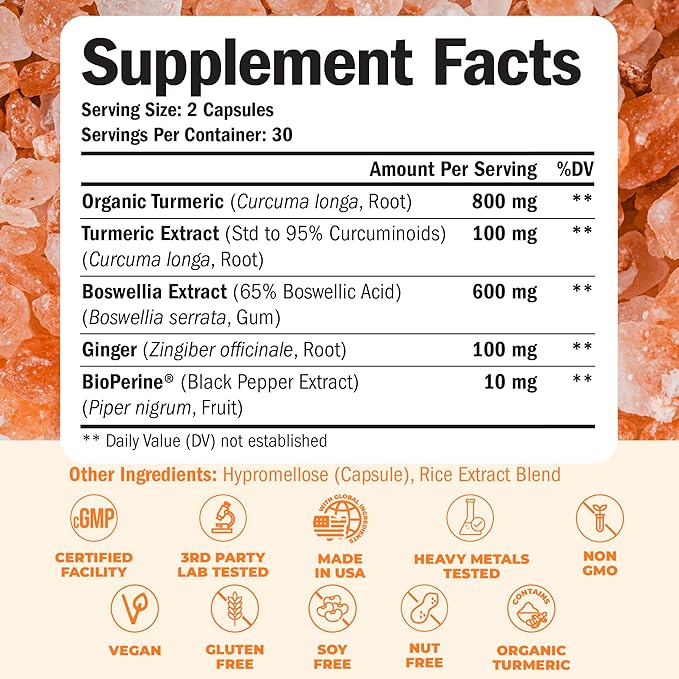 Vegan Glucosamine Chondroitin MSM &amp Turmeric Boswellia – Advanced Joint Comfort &amp Mobility Support Bundle for Active Lifestyles