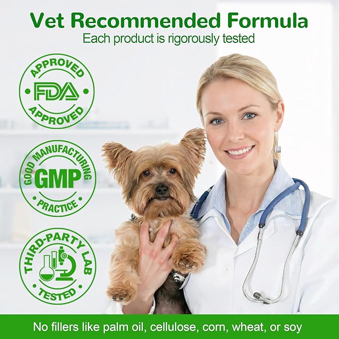 Liver Support for Dogs Milk Thistle for Dogs - Detox Metabolic Dog Multivitamin Supplement for Liver and Kidney Support &amp Immune Health 200 Soft Chews