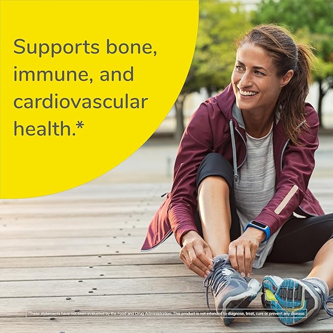 Twinlab Vitamin D3 1000 + K2 Dots - Bone &amp Heart Health - Immune Support - 25 mcg 60 Tablets (1000 IU) (2 Pack)