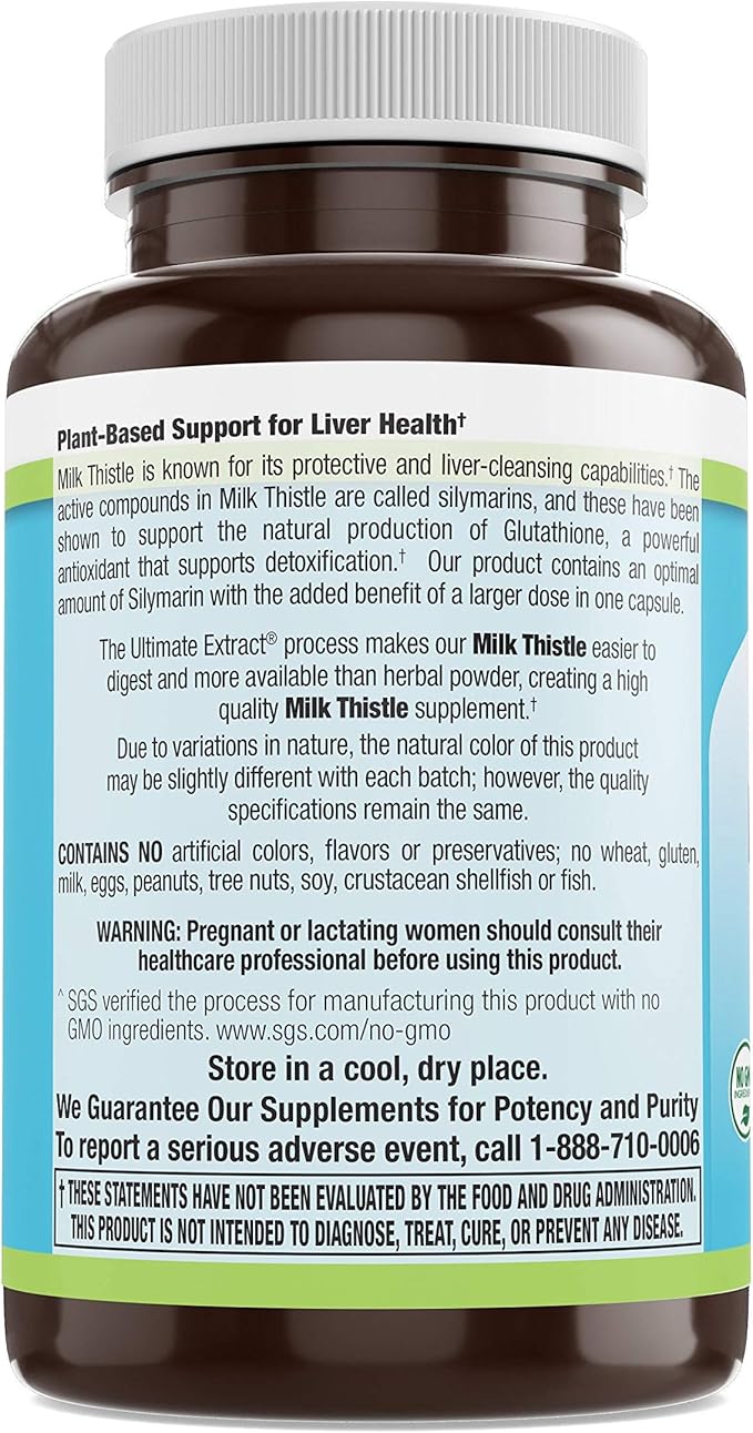 Livamed - Milk Thistle 350 mg Veg Caps 60 Count