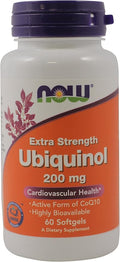 NOW Foods Ubiquinol - 200 mg - 60 Softgels