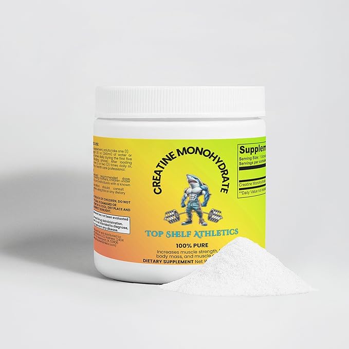 Creatine Monohydrate Unflavored 50 Servings