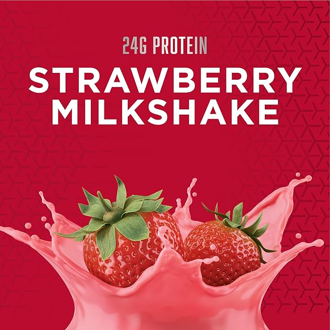 BSN SYNTHA-6 EDGE Protein Powder Strawberry Flavored Powder with Hydrolyzed Whey Micellar Casein for Muscle Gain Low Sugar 24g Protein Strawberry Milkshake 48 Servings 4.01 Pound (Pack of 1)