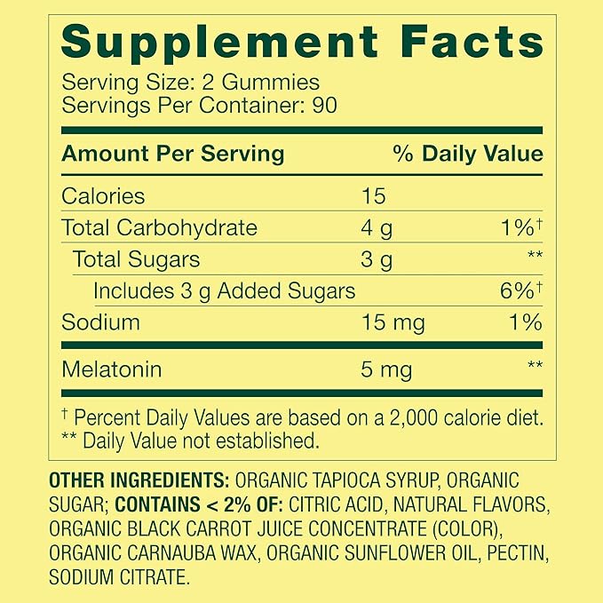 SUREFECT Spring Valley Melatonin Gummies - 5mg per Serving Sleep Support Strawberry Flavor 60 Count Organizer.(Packaging May Vary).