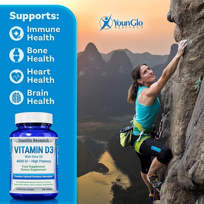 Vitamin D3 4000 IU &amp Vitamin K2 MK7 100 mcg Supplements