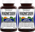 FarmHaven Magnesium Glycinate &amp Malate Complex w/Vitamin D3 100% Chelated for Max Absorption- Bone Health Nerves Muscles 240 Capsules 120 Days