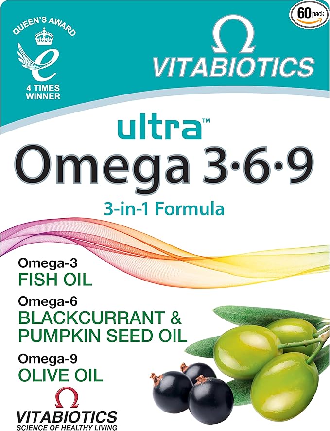 Ultra Omega Capsules - Pack of 60