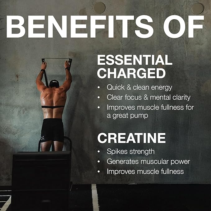 RAW Nutrition Creatine Monohydrate &amp Blue Rathberry Pre-Workout Powder Bundle