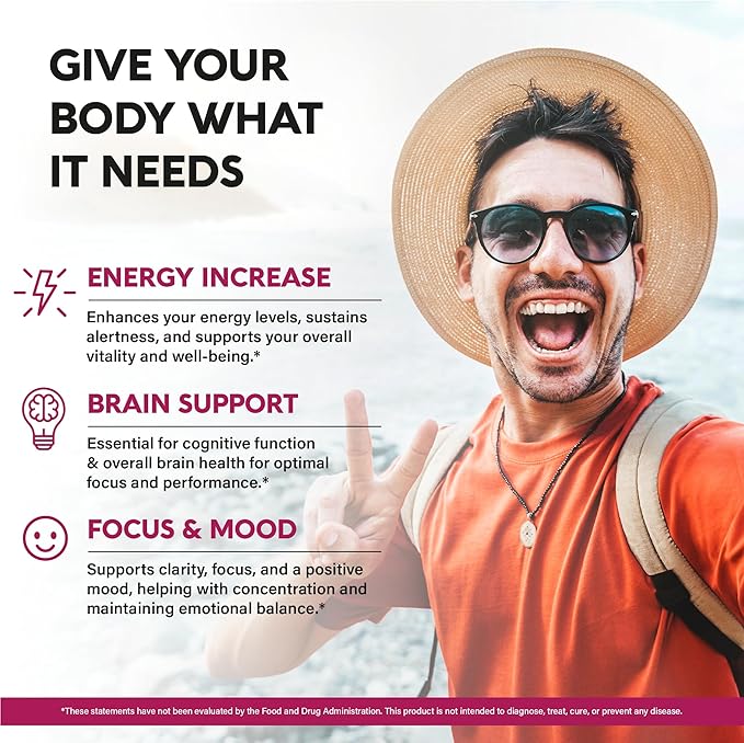 USDA Organic Vitamin B12 Sublingual Drops - 5000 mcg Liquid Vegan Methylcobalamin for Women &amp Men - Energy Boost Focus &amp Mood Brain Health Support - Maximize Absorption - 2 Month Supply 2 f