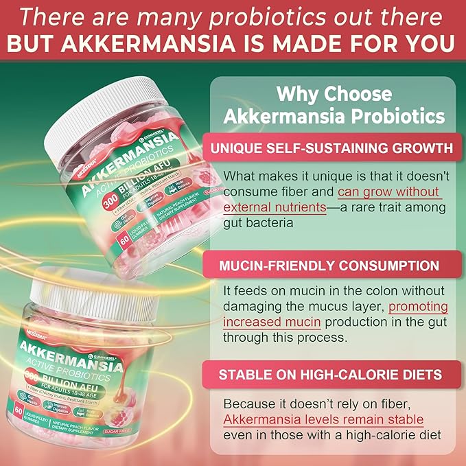 Vitamin D3 20000 IU + K2(MK7) 200mcg Softgels + Akkermansia Probiotics Gummies with Prebiotics Fiber
