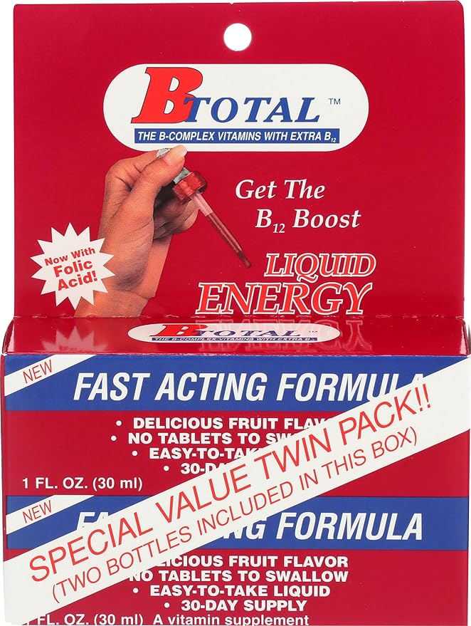 Sublingual B Total Twin Pack 2 oz - 8 Pack