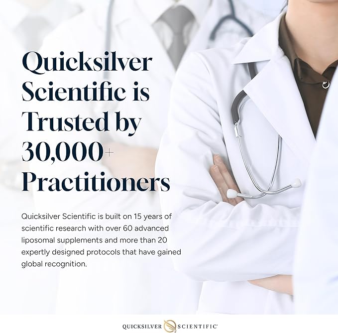 Quicksilver Scientific Immune Charge+ Zinc Ionophore - Zinc Supplement Complexed with Quercetin Luteolin Hesperetin Immune + GI Support (60 Capsules)