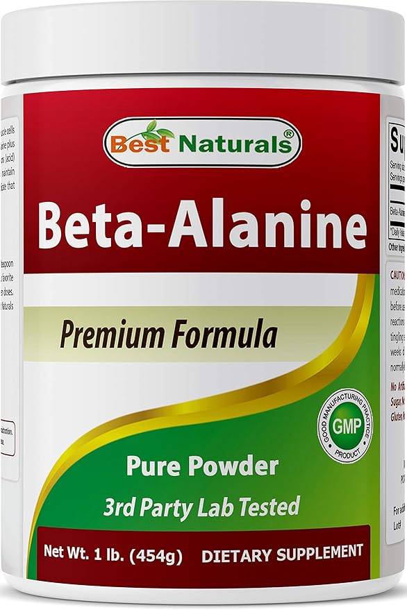 Beta Alanine Pure Powder 1 Pound &amp Magnesium Glycinate 425 mg