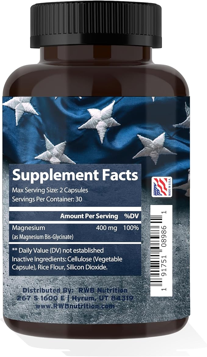 RWB - Magnesium - 60 Capsules