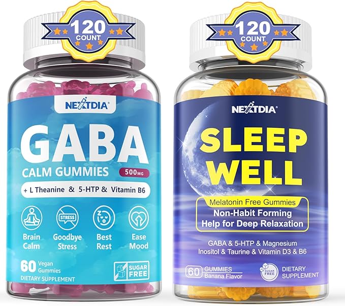 GABA GummiesMelatonin Free Natural Sleep Gummies
