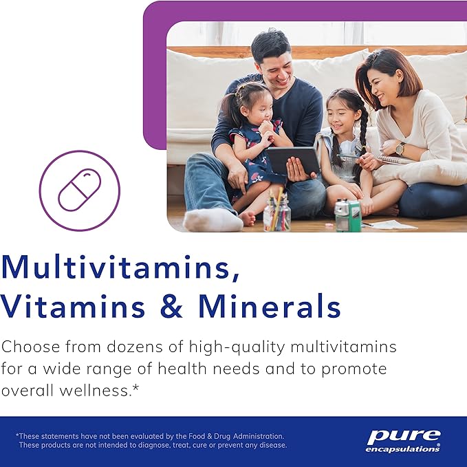 Pure Encapsulations Magnesium Gummy - Magnesium Citrate - Supports Heart Health &amp Relaxation* - for Children &amp Adults - Vegan &amp &lt0.5g Sugar per Gummy - 60 Gummies