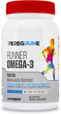 Runner Omega 3 Fish Oil | Helps Support Heart &amp Joint Health for Running with Omega- EPA &amp DHA | 1400 mg 1 Month Capsules for Men and Women | Triple Strength Nutritional Sport Supplement