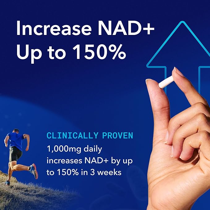 TRU NIAGEN 1000mg + Beauty Bundle. A Full-Spectrum Bundle for Clinical-Strength Daily NAD+ Support and targeted Beauty Actives for Healthy Skin Hair and Nails at the Cellular Level.
