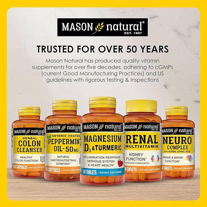 MASON NATURAL Vitamin D3 2000 IU Ultra Strength Supports Bone Density Strength &amp Immune Health 300 Softgels
